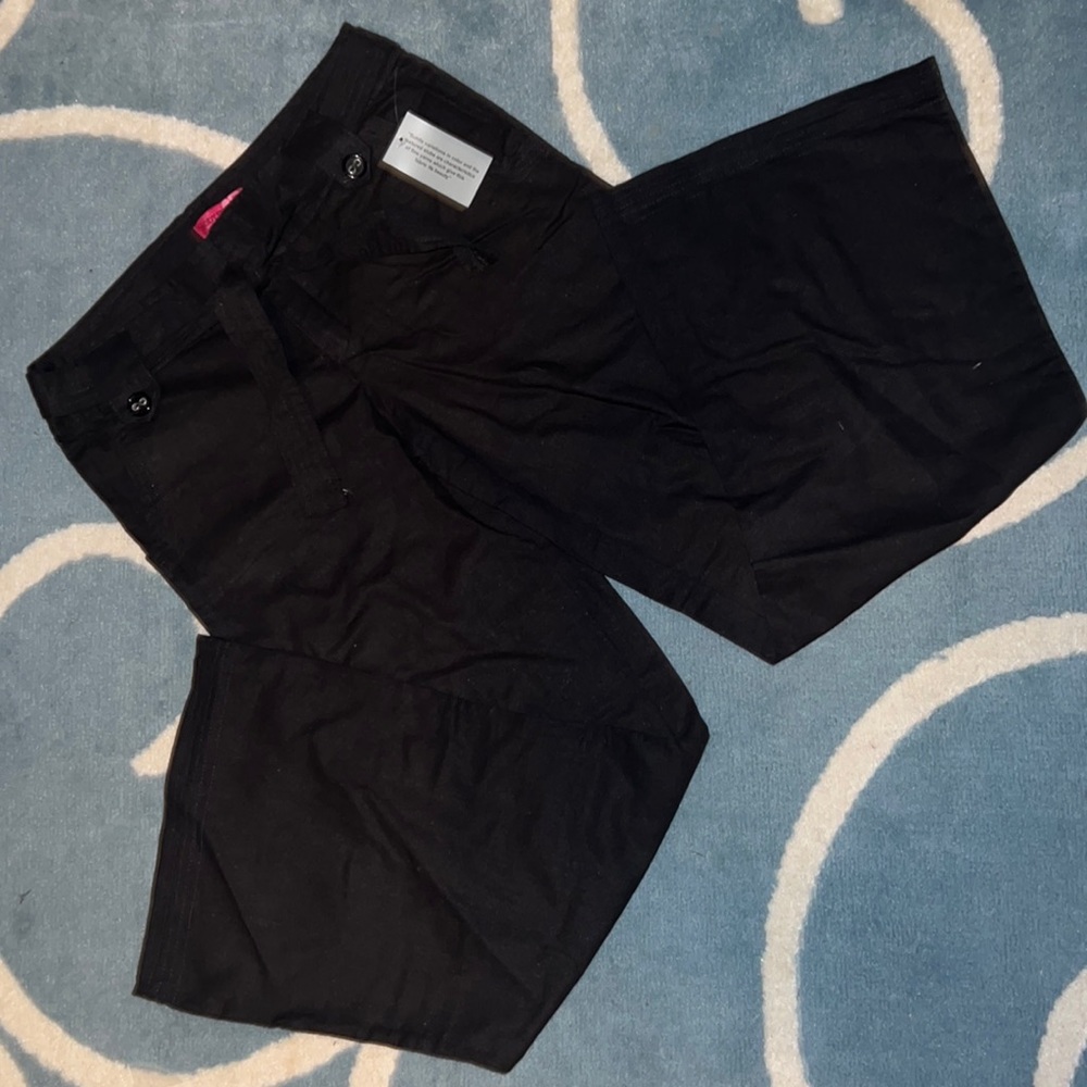 Body Central Wide Leg Tie Belt Trousers